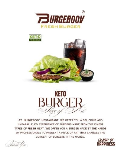 keto Burger - كيتو برجر