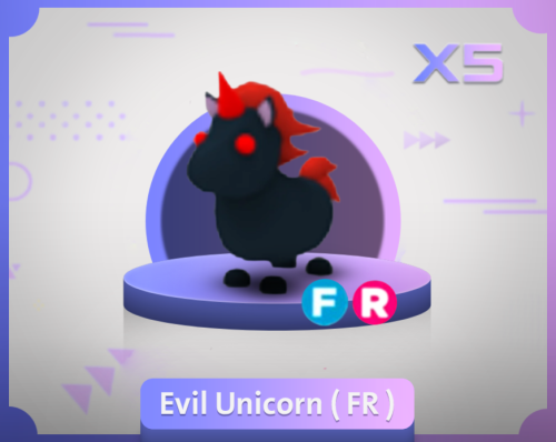 Adopt me | Evil Unicorn ( FR )