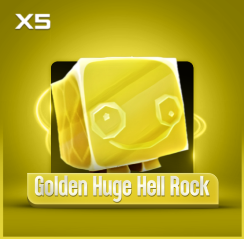 Pet Simulator 99 | Golden Huge Hell Rock