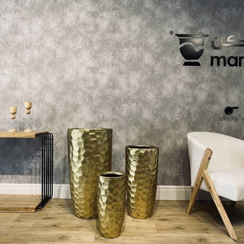 طقم مراكن ذهبي 3 قطع