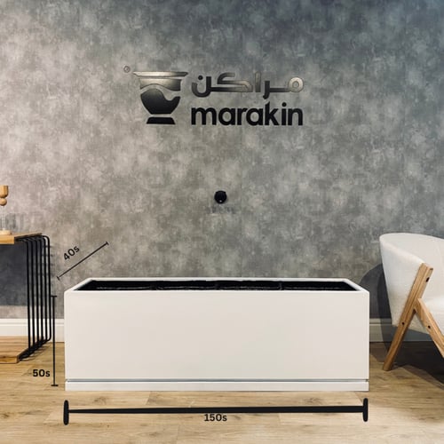 حوض زراعي 150*50*40 مع صحن