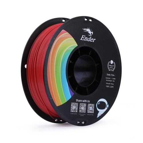 خيوط طباعة ( PLA+ Red ) لون احمر