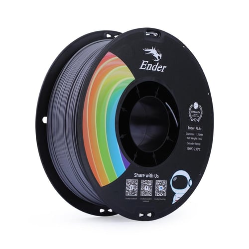 خيوط طباعة ( PLA+ Gray ) لون رمادي