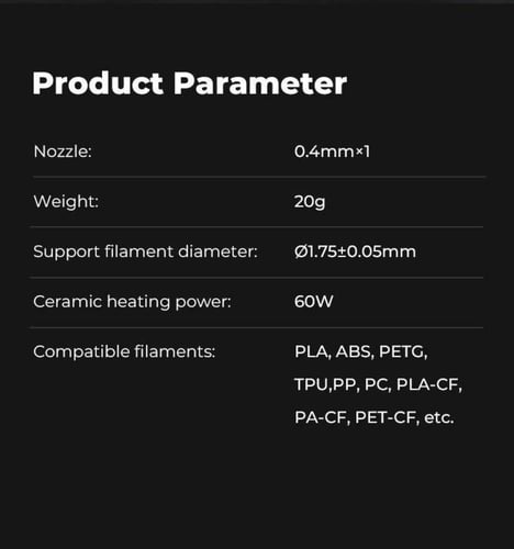 Ceramic Heating Block Kit