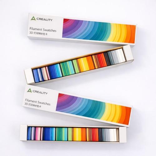 Creality 3D Printing Color Card – بطاقة ألوان خيوط...