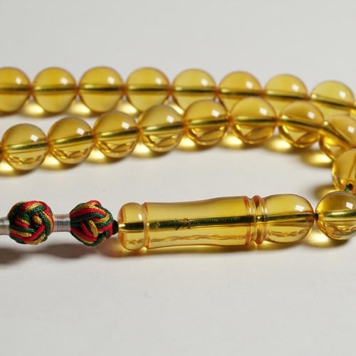 سبحة سندلس دائري 11mm مع ربثة تفصيل قصة يدوي