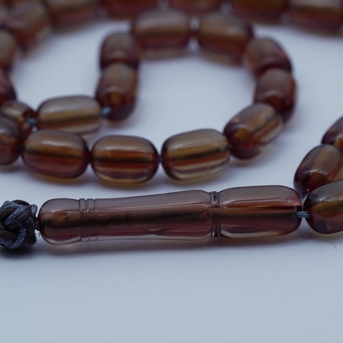 سبحة زعفران 9m مع ربثة تفصيل يدوي