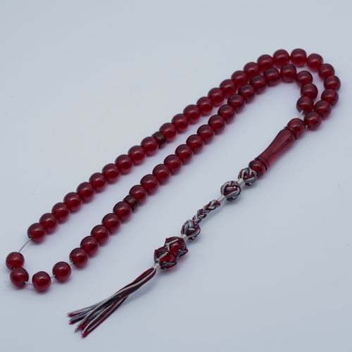 سبحة زعفران 9m مع ربثة تفصيل يدوي