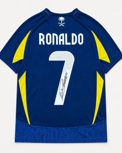 تيشيرت رونالدو بتوقيعه مع النصر موسم 2026