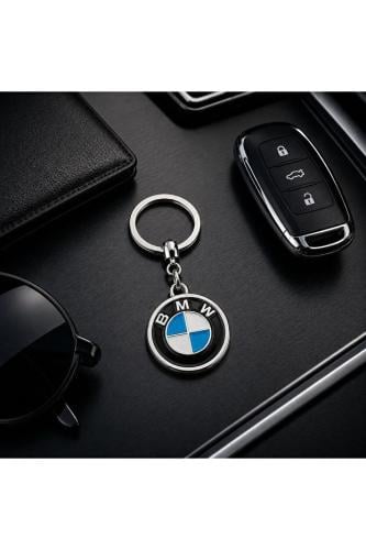 STİLİX GARAGE سلسلة مفاتيح سيارة مطلية بالكروم بشع...