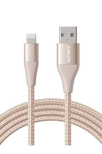 Anker كابل Powerline+ II Lightning (6 أقدام) - ذهب...