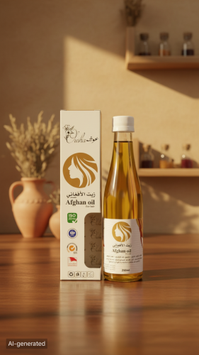 زيت الأفغاني للشعر من عوشة – 250 مل