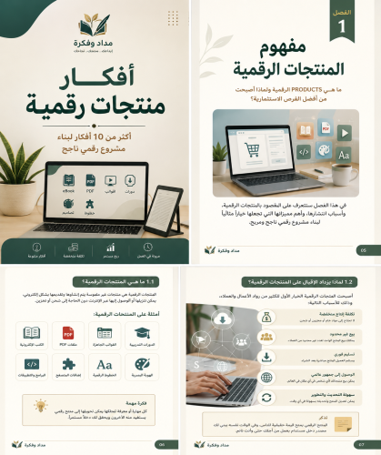 المنتجات الرقمية
