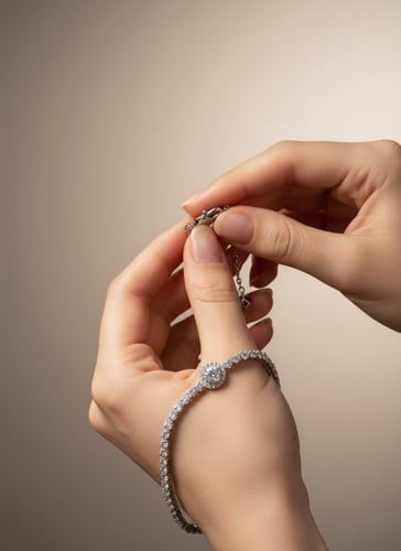 سوار الإكسسوار المتلألئ – لمسة أنثوية ساحرة