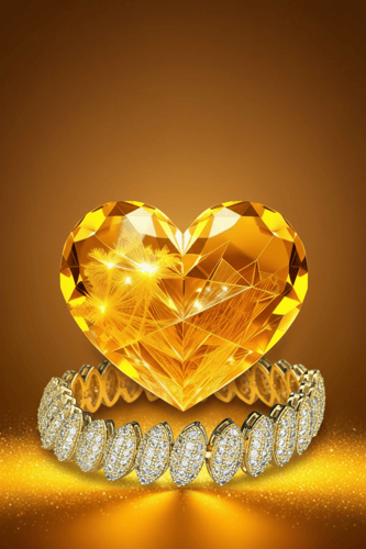 سوار ذهبي مرصع بالكامل – فخامة وبريق خلاب