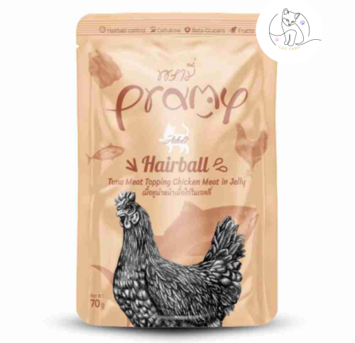 اكل قطط برامي اكل قطط رطب بنكهة الدجاج مع التونة ب...