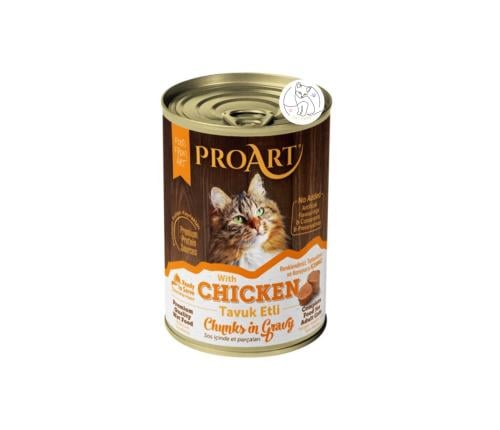 برو ارت طعام قطط معلب – نكهة الدجاج في المرق، 400...