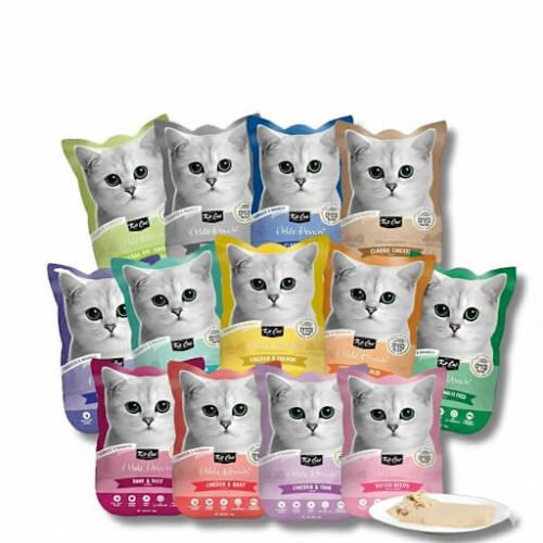 كت كات بتيت باوتش – طعام رطب للقطط بنكهات متنوعة ف...