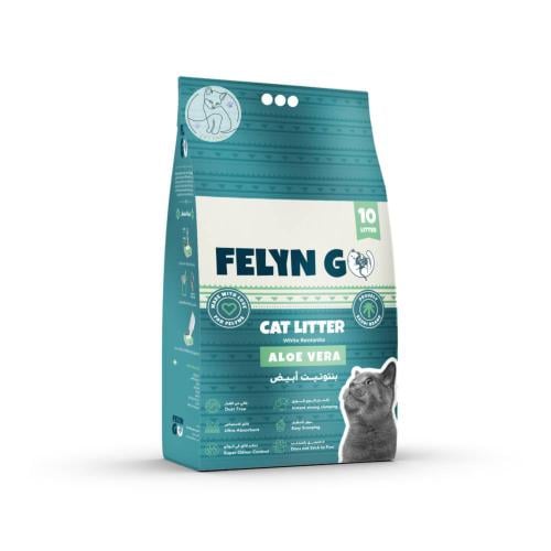 رمل فيلاين قو عالي التكتل للقطط برائحة الصبّار – م...