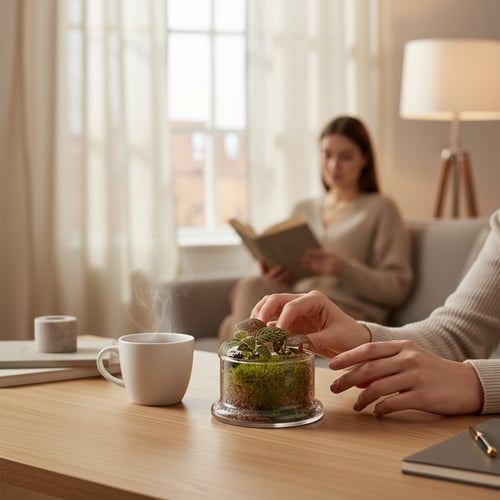 تيراريوم حياة داخل زجاجة