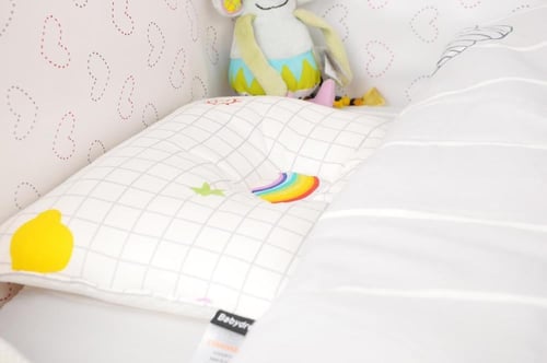 مفرش سرير اطفال N2M لون رمادي