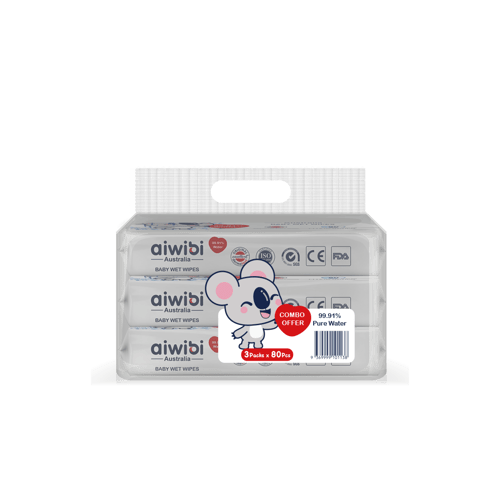 مناديل مبللة للأطفال - ماء نقي بنسبة 99.91%، 1440...