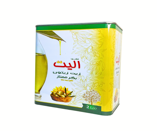 أكوا اليت - زيت زيتون بكر ممتاز - 2 لتر