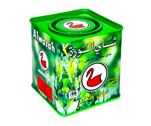 شاي أخضر الوزة - عبوة معدن 225جم