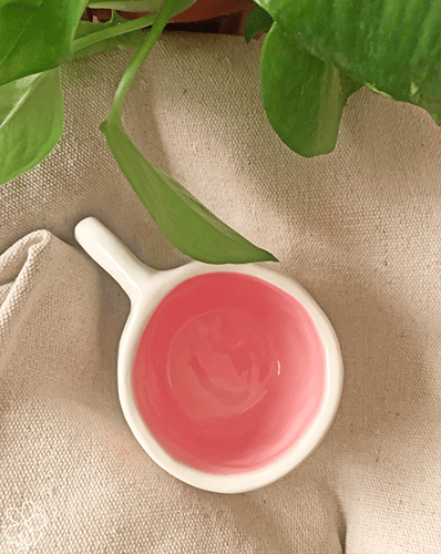 كوب وردي 4# (بلون ذهبي)