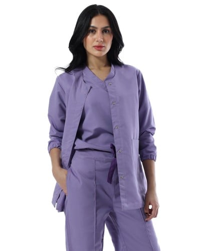 Purple color jacket