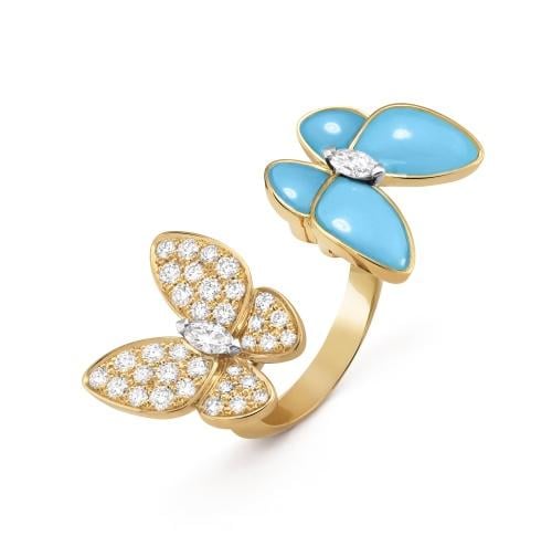 خاتم فانكليف تو باترفلاي مع الماس