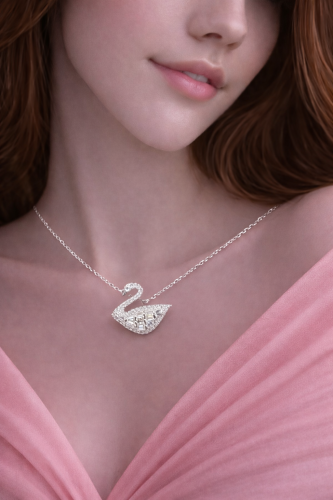 Benovo - Necklace Made Of 925 Sterling Silver With...