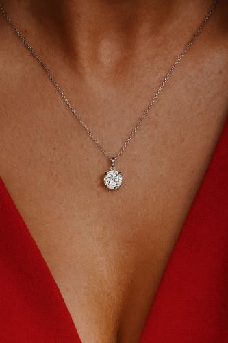 Benovo - Necklace Made Of 925 Sterling Silver With...