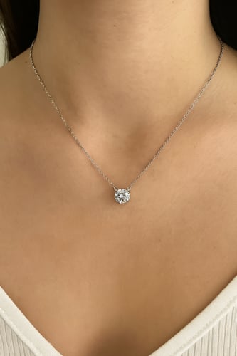 Benovo - Necklace Made Of 925 Sterling Silver With...