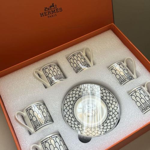 اكواب إسبريسو هرمز اسود العدد ٦ ماستر كواليتي