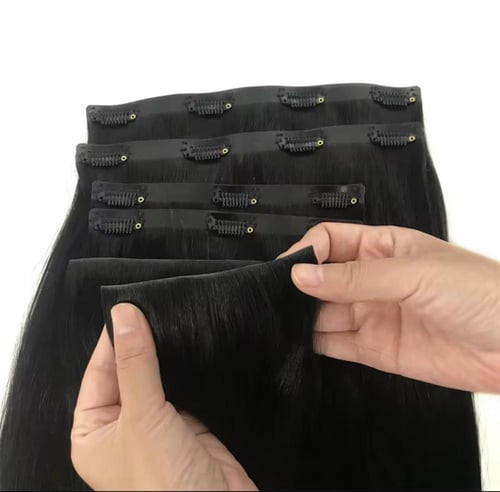 اكستنشن كلبسات تيب مخفي ٦ قطع