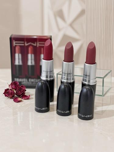 3 أرواج مطفي ثابت Lipstick