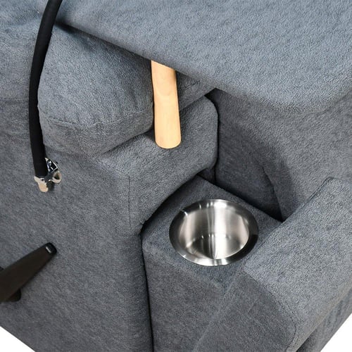 كرسي استرخاء مودرن هزار دوار بحامل جوال مع طاولة ر...