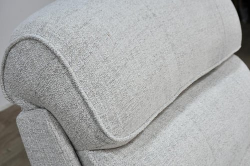 كرسي استرخاء فاخر هزار دوار بحامل جوال أوف وايت