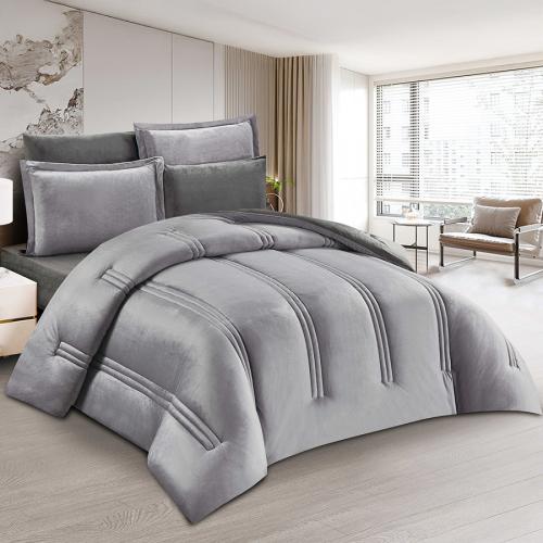 مفرش شتوي مخمل 7 قطع نفرين