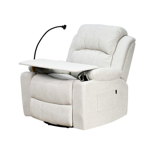 كرسي استرخاء مودرن هزار دوار بحامل جوال مع طاولة ا...