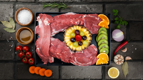 Lamb fillet, free