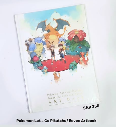 Pokemon Let's go Pikatch/ Eevee Artbook