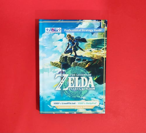 ToTK Professional Strategy Guide- Hard cover