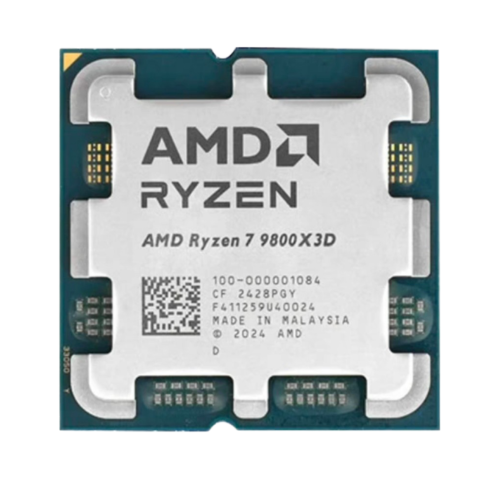 معالج رايزن AMD Ryzen 7 9800X3D AM5 Desktop Processor, 8 Cores & 16 Threads, Up to 5.2 GHz Max Boost Clock, Integrated AMD Radeon...
