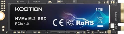 ذاكرة تخزين KOOTION 7400MB/S M2 SSD NVMe Gen4