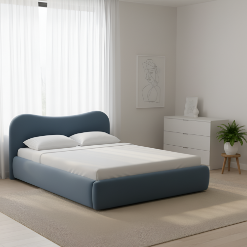 سرير براس منحوت