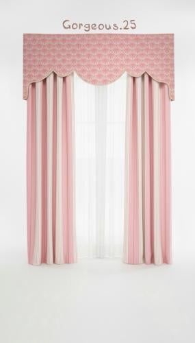 ستارة بطابع ريفي فرنسي - وردي فاتح