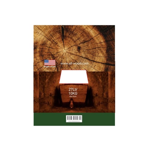 حطب شجرة الجوز الأمريكي | 10 كجم - طول 40 سم