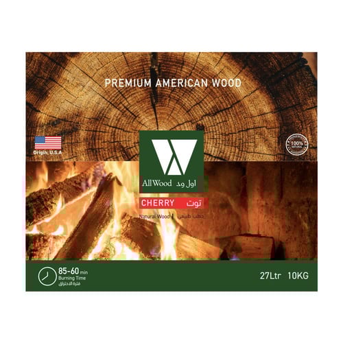 حطب شجرة التوت الأمريكي | 10 كجم- 20 سم